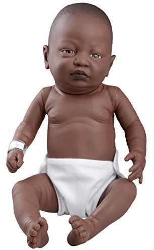 3B Scientific Belonil Baby – vårddocka, afroamerikansk, 1