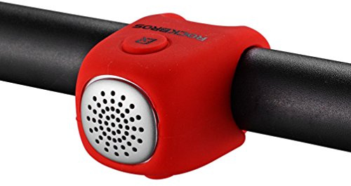 ROCKBROS Electronic Bicycle Horn Cycling Electric Bells Mini E-Bell Rainproof MTB Bicycle Lightweight 75 DB Bike Handlebar Bell Adult