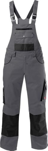 E/D/E FORTIS H-Latzhose 24, Dark grey/black, Gr. 58