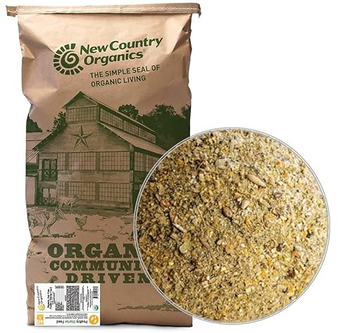 New Country Organics | Starter Feed for Baby Chicks | Soy-Free | 21% Protein | Certified Organic and Non-GMO | 40 lbs