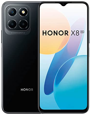 Honor X8, 5G, Dual Sim, 128 Go, Noir (Reconditionné)