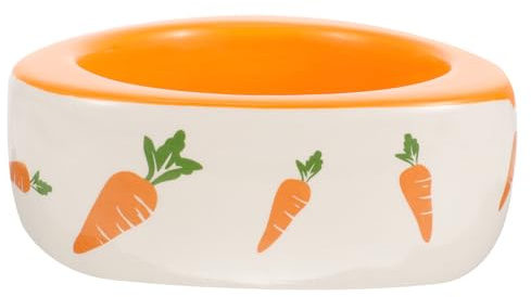 BESPORTBLE Gamelle en Céramique pour Hamster et Rat, Bol Alimentaire Sûr et Résistant, Capacité Adaptée pour Usage Domestique Quotidien