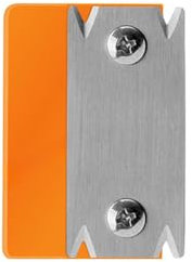 Woodworking Edge Trimmer, Hand Planer Portable Edge Corner Planer Manual Edge Banding Cutter, Anti-Slip Hand Planer for Burrs, Wood Chamfering Fillet Scraper, Edge Bander Deburring Tool, Orange