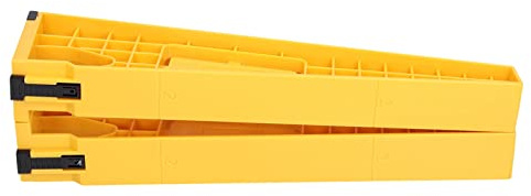 Xiuganpo Kit de Herramientas de Montaje para Ayuda de Instalación de Cajones para el Hogar | Alta Precisión, Fácil de Usar, Material ABS | Plantilla Deslizante para Gabinete de 2 Piezas