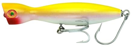 Super Strike Little Neck Popper 2-1/4oz Yellow PP6O-011 Floater