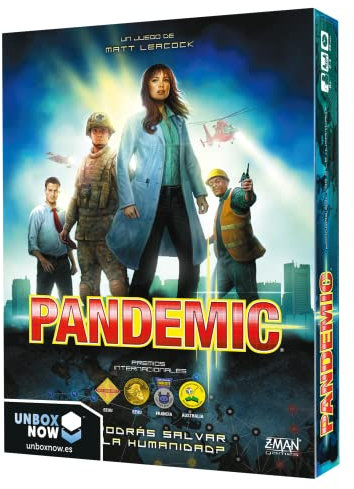 Z-Man Games - Pandemic - Juego de Mesa en Español - Asmodee