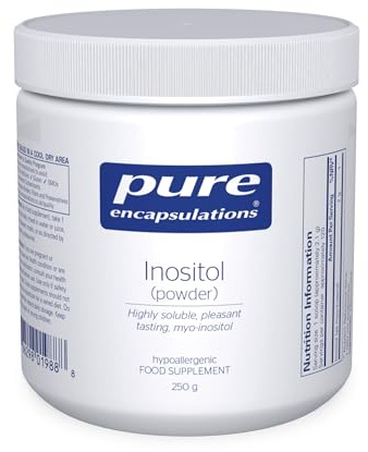 Pure Encapsulations Inositol Powder 2g - Supports Mental Health, Hormonal Balance, Metabolic Health - 250 Grams