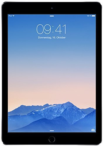 Apple iPad Air 2 128GB Wi-Fi + Cellular - Space Grau - Entriegelte (Generalüberholt)