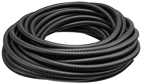 MOCNT Korrugerad slang bil flexibel tråd korrugerad rör PP kabelorganisatör kabelhölje kabelhantering kabelskydd slang utvändig 8 mm längd 5 meter