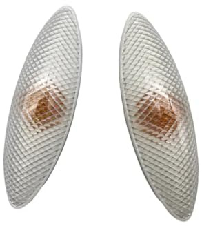 Generico Coppia Di Luci Di Posizione Laterali Per Toyota Vitz, Echo E Yaris 1999-2005, Indicatori Di Direzione Color Ambra 81730-0D011