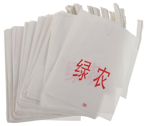 Abaodam 200 Pièces Sacs de Protection Antigel pour Agrumes Housses Étanches Papier Résistant Au Gel pour Orangers Tomates et Fraises Protège Légumes Plein Air Adapté Climat Froid