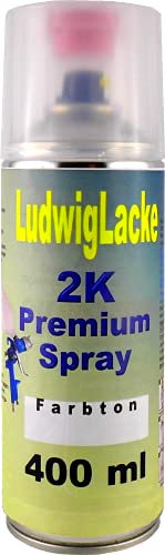 LudwigLacke RAL 7012 BASALTGRAU 2K Premium Spray 400ml