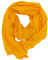 DOLCE ABBRACCIO by RiemTEX WILD CAT Damen Schal Halstuch Tuch aus Chiffon für Frühling Sommer Ganzjährig (Sonnengelb)