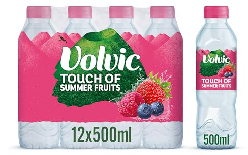 Volvic Touch of Fruit Summer Fruits Still Flavoured Water Multipack 12x500ml