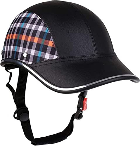 Jethelme Motorradhelm Halbschalenhelm Mit ECE/DOT Zulassung Jethelm Deutscher Stil Schnellverschluss-Schnalle Brain-Cap Helm Motorrad Cruiser Roller Cool Helm Für Männer Und Frauen 4,Size