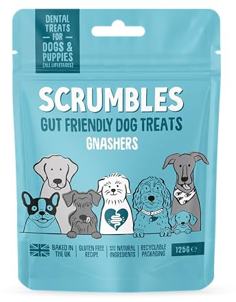 Scrumbles Gnashers Daily Dental Sticks for Dogs, Pack of 7