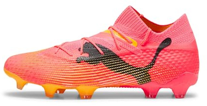 PUMA Herren Fußballschuhe Future 7 Ultimate FG/AG Sunset Glow Black-Sun Stream 43