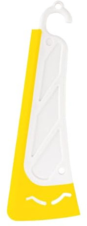 Rascador de ollas de silicona, herramienta raspadora de ollas, espátula de limpieza de cocina, raspador de limpieza de manchas de aceite de cocina, reutilizable, mango ergonómico, rascador de cabeza