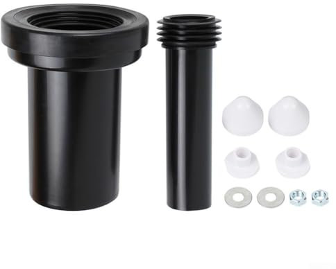 Kit d'installation encastré pour réservoir d'eau de toilette encastré avec bague d'étanchéité et vis