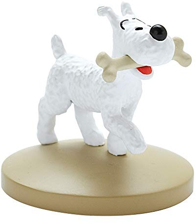 Moulinsart 42222 - Figura de Colección Tintín Milú con Su Hueso Moulinsart 2018