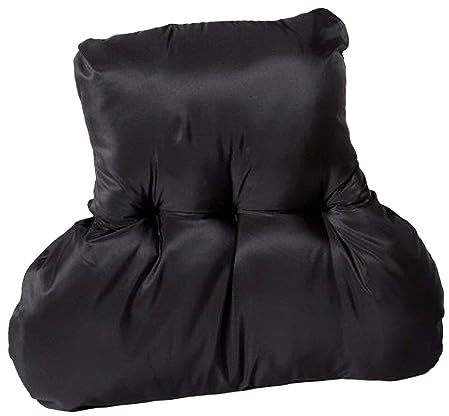 Quarry NHS Back Support Cushion | Black | H63xD30xW40-60cm