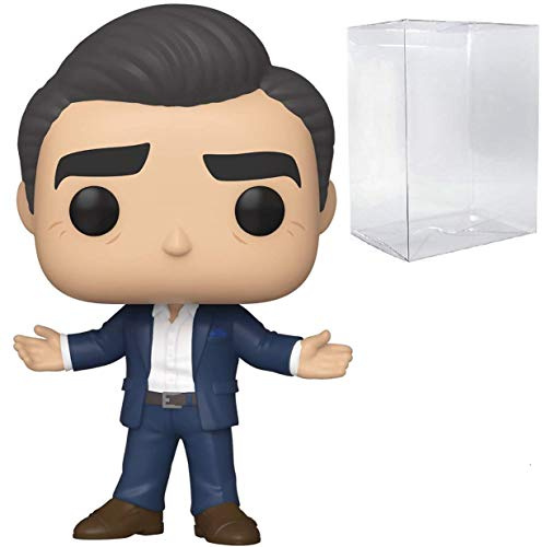 POP Schitt's Creek - Johnny Rose Funko Vinyl Figure (Bundled with Compatible Box Protector Case), Multicolored, 3.75 inches