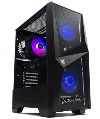 Zone Evil Intel Core i5-13400F/RAM 16GB/Disco Duro 500GB SSD/Grafica RTX 3060/Wifi/Ordenador Gaming