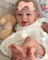 OHIJGN Realista Bebe Reborn 22 Pulgadas 55 Cm Bebe Reborn Silicona-Vinilo Silicona Suave MuñEcas Reborn NiñA NiñOs NiñAs Regalos De Juguete Bebes Reborn Adecuado para 3 AñOs +