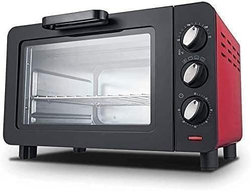 Toaster Oven, Mini Oven,Convection Cooking with Timer Small Electric Oven Household Baking Small Oven 15 Liter Convection Countertop Toaster Oven(Rot)