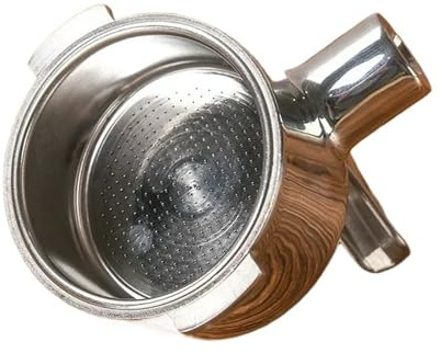 DIY Einzelkopf-Doppelauslauf-Kaffeefilterhalter (51 Mm), Kompatibel Mit Delonghi, Dedica EC680/685 ECP33.21 ECP35.31, Edelstahl(2 Ears 1pcs)