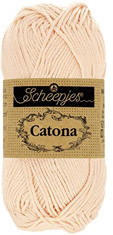 Scheepjes - Scheepjes Catona 255 Shell Yarn - 1x50g