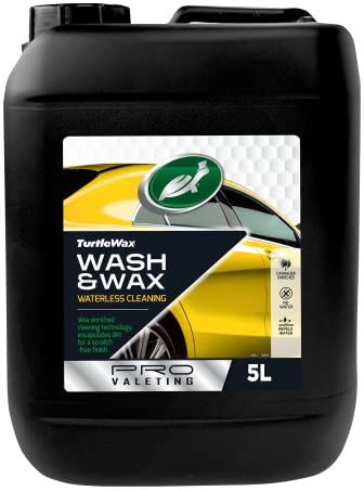 Turtle Wax Pro Valeting Range - Wash (Waterless Wash & Wax, 5L)