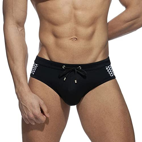 LikeJump Bañador de Natación Hombre Briefs Traje de Baño Secado Rápido para Playa Piscina