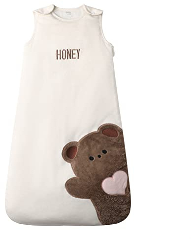 Owlivia Baby Sleep Sack, 100% Organic Cotton Toddler Sleeping Bag, TOG 2.5 Unisex Wearable Blanket For Winter (18-36 Months, Brown Bear)