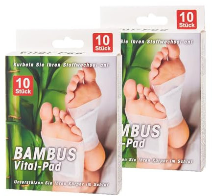 Bambus Vital-Pads Fußpflaster - 20 Pads