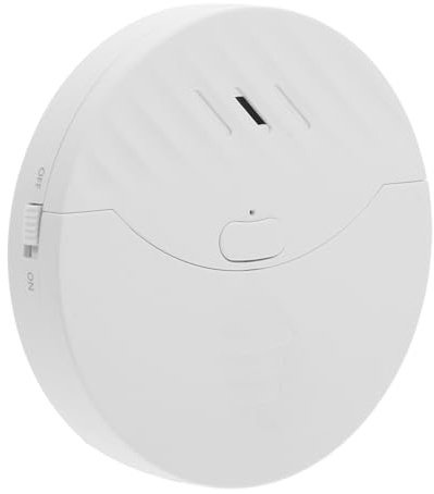 Uonlytech Kabelloser Fenstersensor aus Kunststoff mit 130db Alarm und Einfacher Bedienung für Fenster und Glastüren im Haus und Geschäft Inkl Niedriger Batteriewarnung