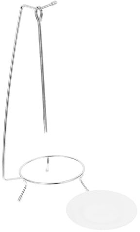 Warmhm Supporto Per Spiedini in Acciaio Inossidabile Gancio Per Spiedini Per Barbecue Portatile Fornitura Per Barbecue Per Campeggio e Pranzo All'aperto