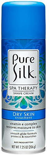 Pure Silk Spa Therapy Shave Cream By for Women, Dry Skin, 7.25 Oz