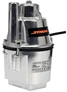 STHOR Profi Membran-Pumpe 280 Watt | 1020 l/h | Förderhöhe max. 68m | Ø 96mm | Brunnenpumpe Tiefbrunnenpumpe Förderpumpe Rohrpumpe