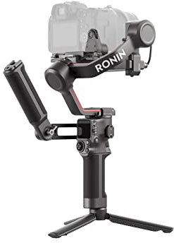 DJI RS 3 Combo - 3-Axis Gimbal Stabilizer for DSLR and Mirrorless Camera, 3 kg (6.6 lbs) Payload, Automated Axis Locks, 1.8 OLED Touchscreen, 3rd-Gen RS Stabilization Algorithm, black