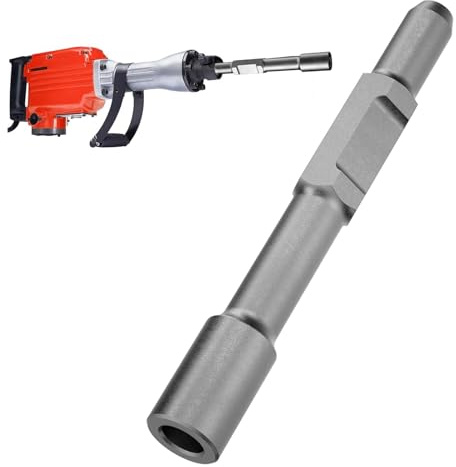 Pisman Hex Shank Ground Rod Driver for Jack Hammer, Rotary Hammer Drill Grounding Rod,Jack hammer Bit Aapter for Hex Demolition Jackhammer and 1-3/16 Hex-Shank