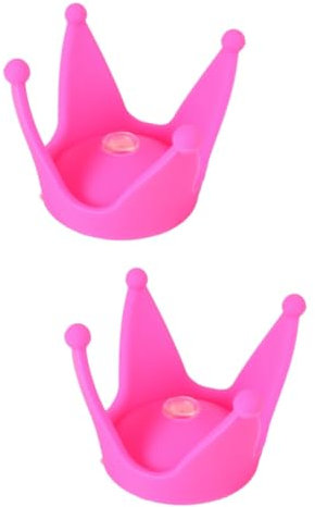 CALLARON 2 STK Fahrradhelm für Mädchen Skihelm für Kinder Katzenhelm Helme für Kleinkinder Helmhörner Krone Saugnapf schmücken Haarschmuck Furnier Männer und Frauen Zubehör