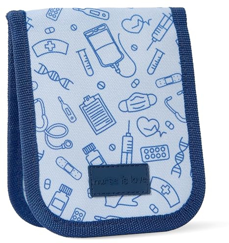 Nurse is Love Salva Bolsillos Enfermeria | Organizador de Bolsillo Enfermeria | Ideal para - Enfermera Accesorios, Regalos Enfermera Original, Multiples Diseños Ajustan a Tijeras