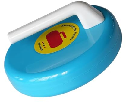Portable Curling Game - Desk Development Toy 11x6cm, Abs Stones Fun Activity | Kids Adults Office Dorm College Yard Backyard Party Family Gathering Bar Floor Holiday Entertainment Present