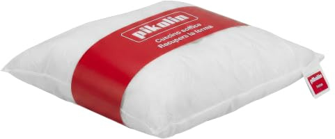 PIKOLIN Home - Relleno de Cojín 50x50 cm (Pack 2 Unidades) - Fibra Alta Recuperación, Esponjoso y Cómodo, Hipoalergénico y Transpirable, Lavable a Máquina, para Dormitorio y Sofá