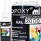 25g Dipoxy-PMI-RAL 2000 GELBORANGE Extrem hoch konzentrierte Basis Pigment Farbpaste Farbmittel für Epoxidharz, Polyesterharz, Polyurethan Systeme, Beton, Lacke, Flüssigfarbe Kunstharz Schmuck