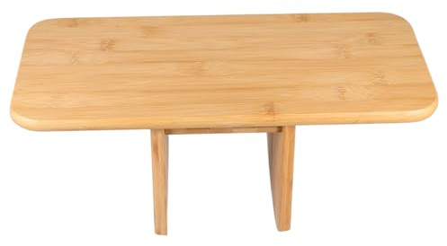 Healifty Banc de Contemplation en Bambou Compact et Polyvalent pour Yoga et Usage Domestique, Tabouret Ergonomique Offrant Soutien Confortable et Posture Améliorée