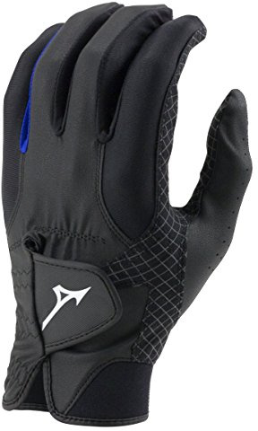 Mizuno 2018 Rainfit Guanti da Golf per Uomo (Paio di Guanti), Uomo, 230185.9052.03.S, Black/Royal, S