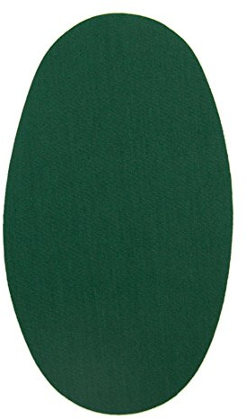 6 Jade Green Iron-On Fabric Repair Patches – Knee & Elbow Patches for Clothes, Trousers, Jackets, Sweaters & Shirts, 16 x 10 cm