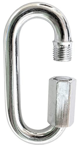 Schraubglied Kettenschnellverschluss Kettenverbinder Kettenglied (10, 6 mm)